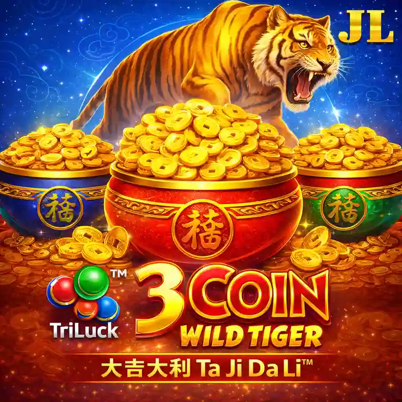 3 Coin Wild Tiger Slot Game by jii747